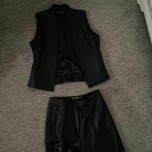 VEST 100% leather